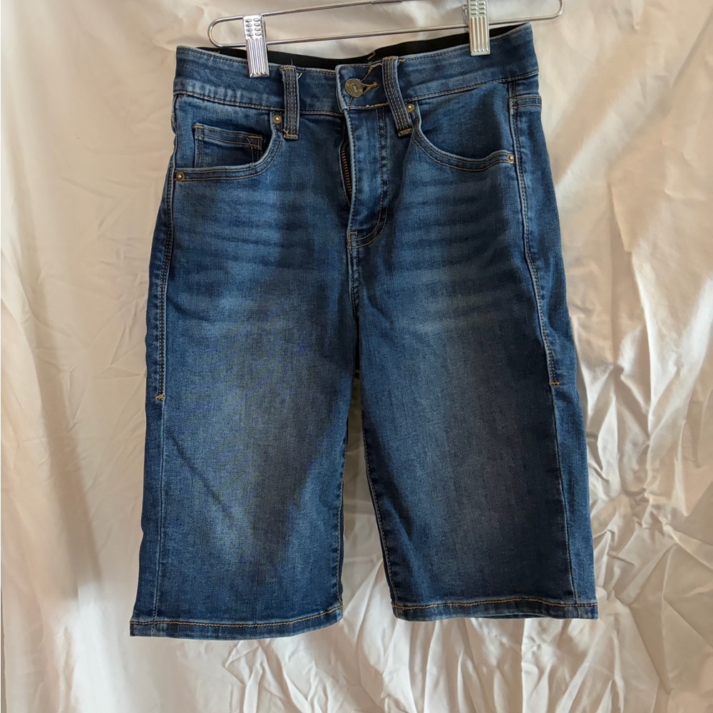 LuLaRoe Women’s Deep Blue Denim Shorts